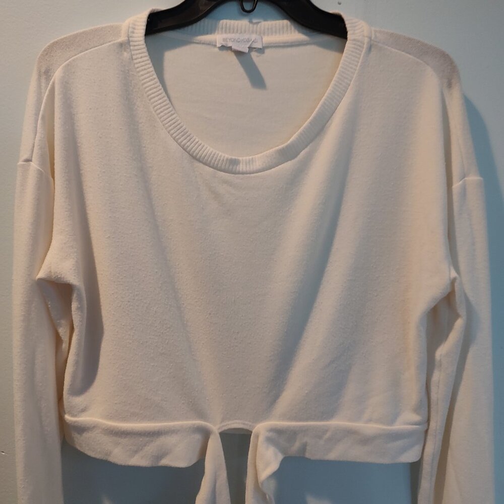 Beyond Yoga Cream Top Size S/P/P